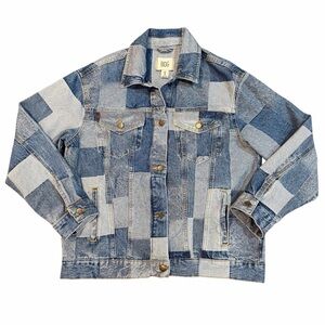BDG Frankie Patchwork Denim Jacket Women’s Small Jean Jacket